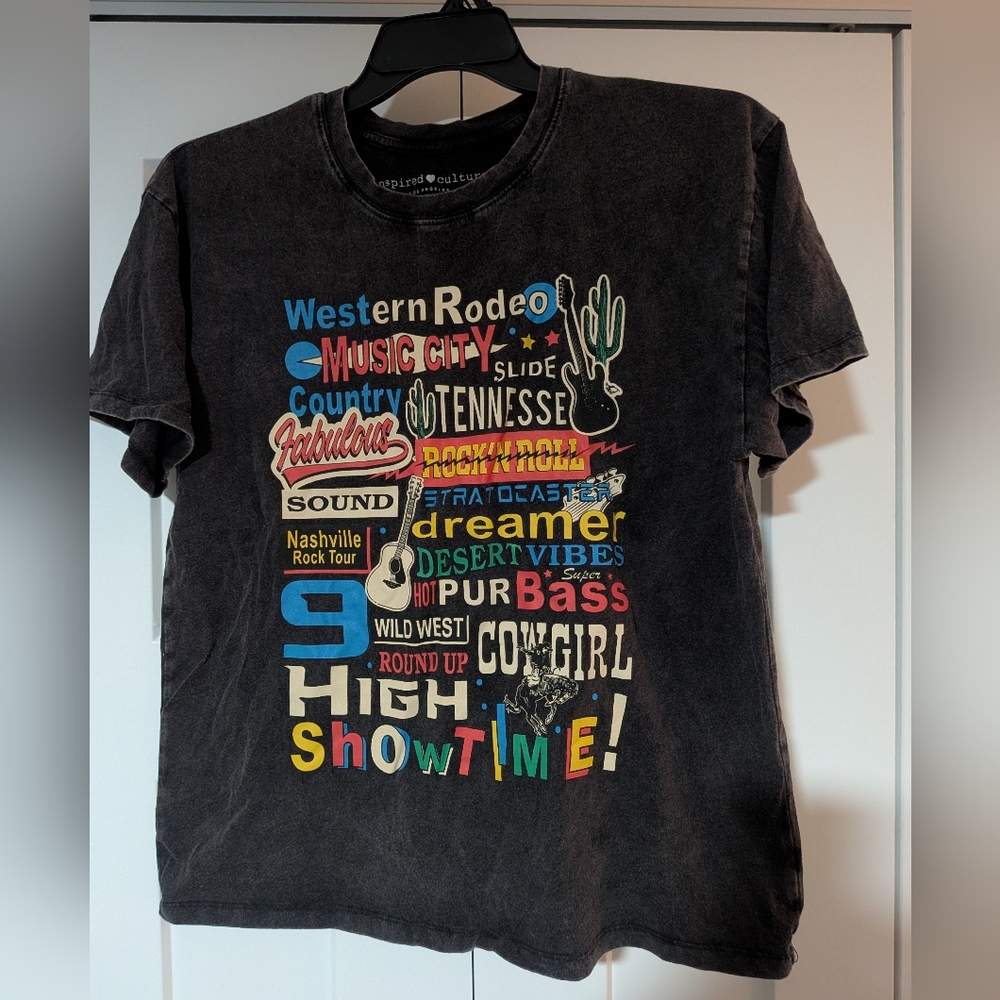 Western Rodeo Graphic T-Shirt